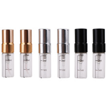 small sample portable 2ml glass vials for perfume